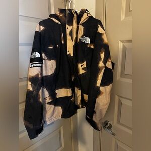Supreme x The North Face Black and Tan Ski Jacket